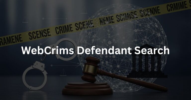 WebCrims Defendant Search