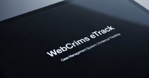 WebCrims eTrack