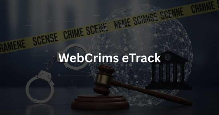 WebCrims eTrack